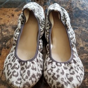 Jcrew Lula Leopard Ballet Flats